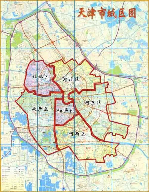 天津南开区地图(天津南开区行政区划图)-帝国cms模板网